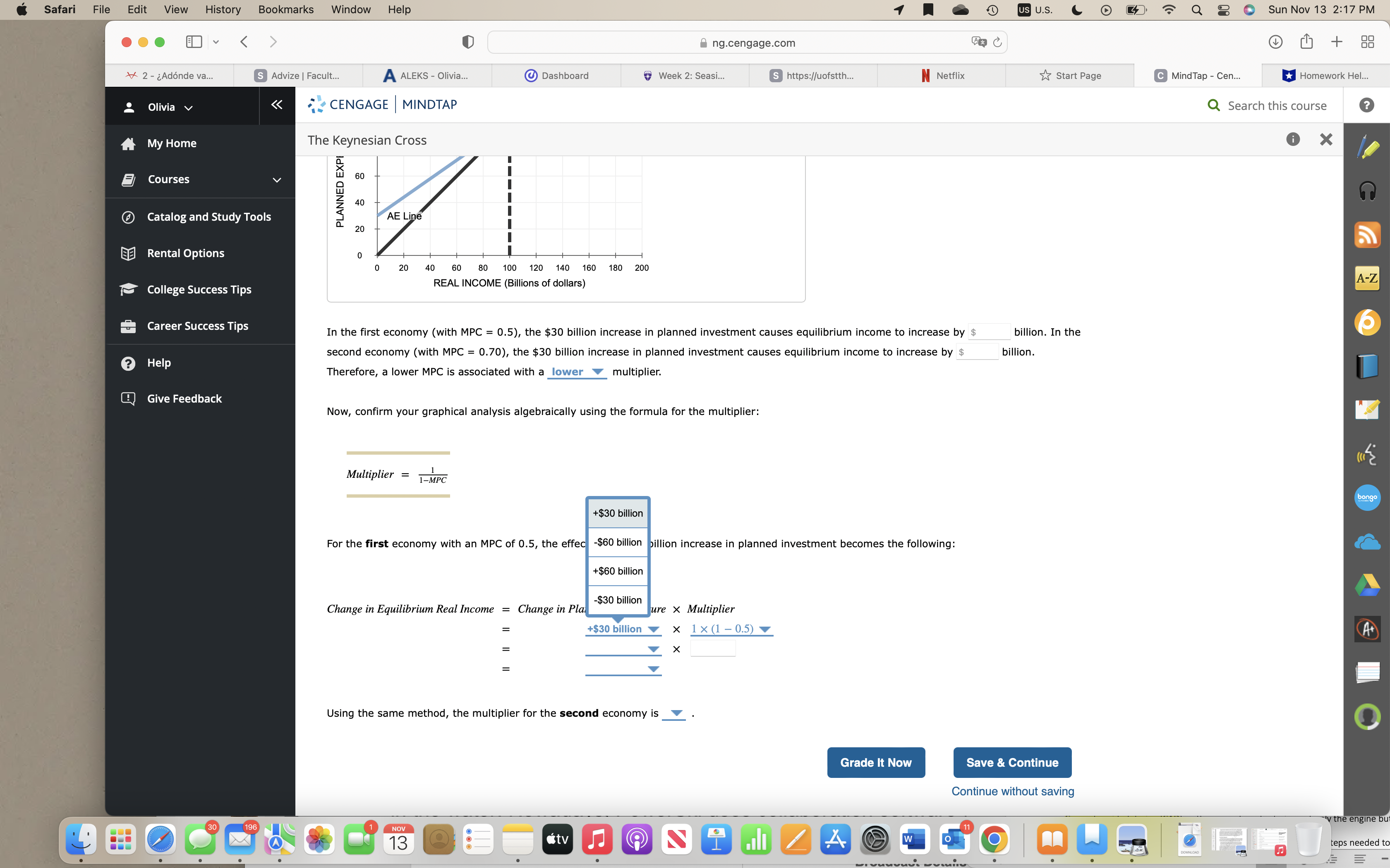 and planned expenditure equal to $100 billion, as shown by the black