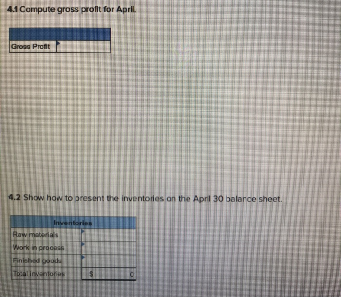 is $363.000. Overhead costs incurred in Aprilare: indirect materials, $50,000; Indirect labor