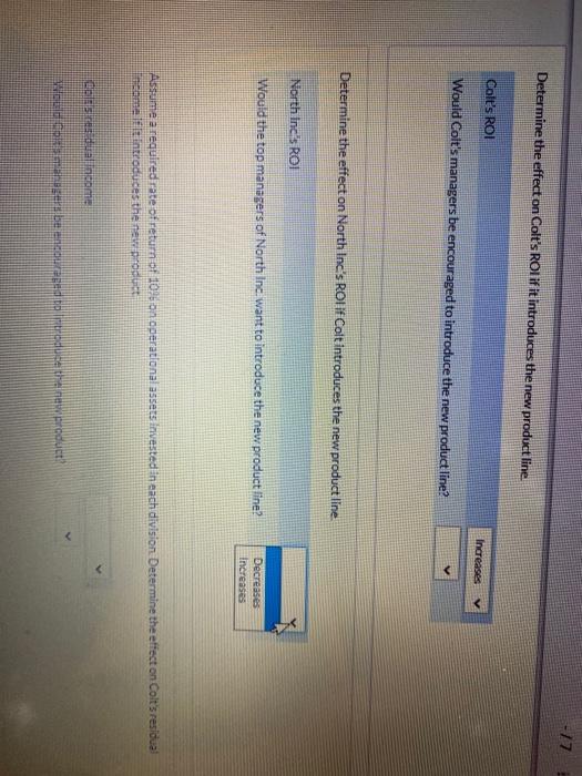 the year just ended: Sales Contribution margin $852,300 340,900 Controllable margin Average