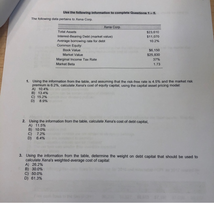  please show work in detail & clear & neat Use the