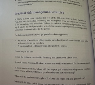  In 2019 a massive blaze engulfied the roof of the 850-year-old