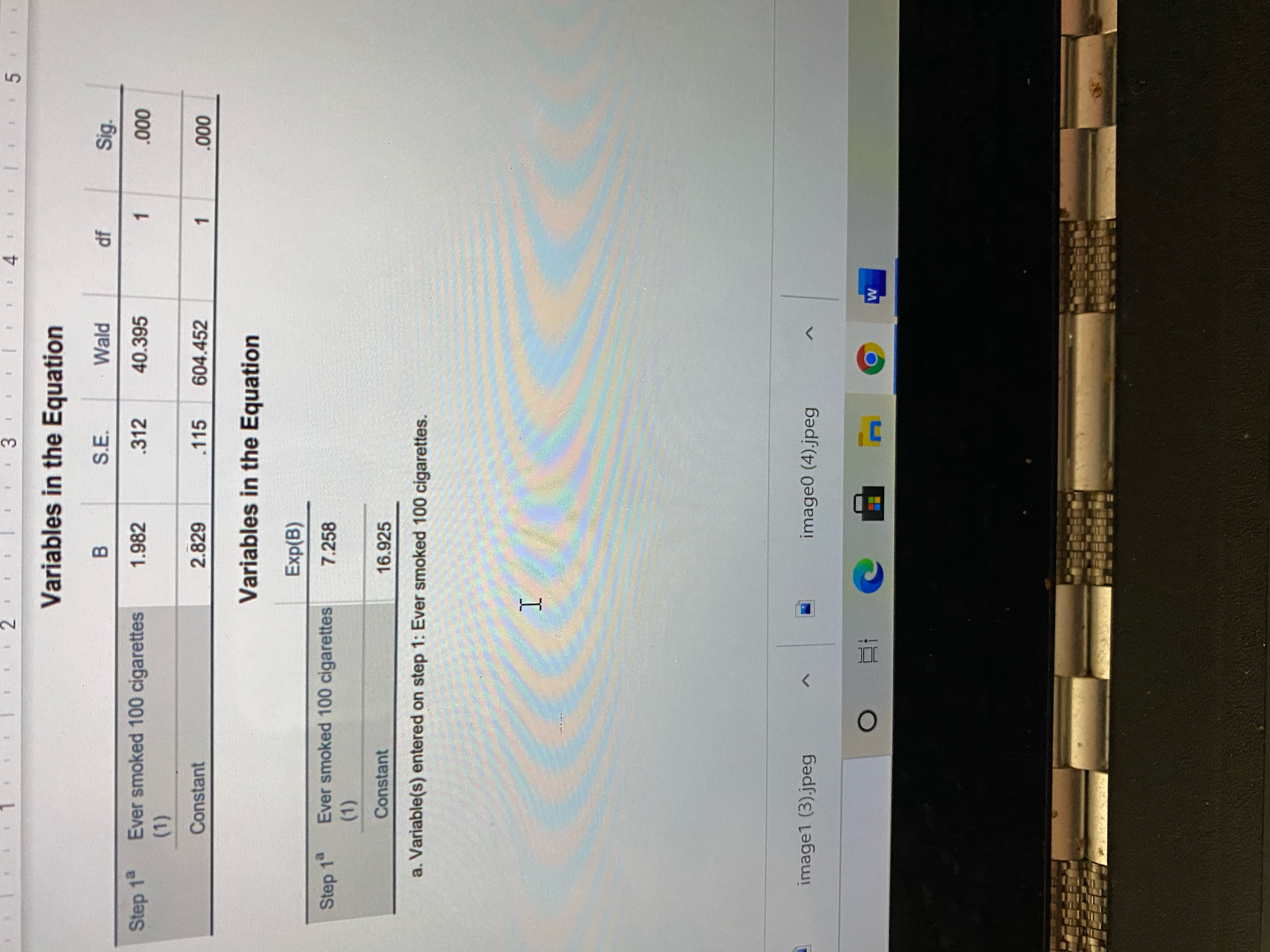 i need help with this two table . all i have to