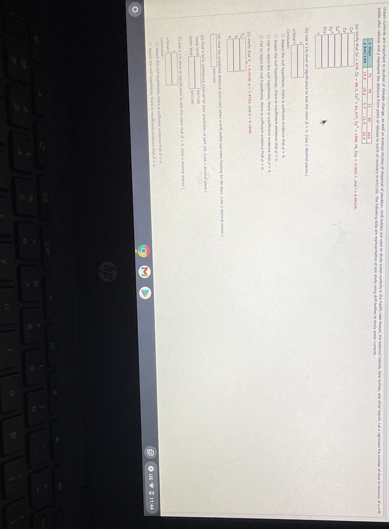 I need help with everything shown in the image and the questions