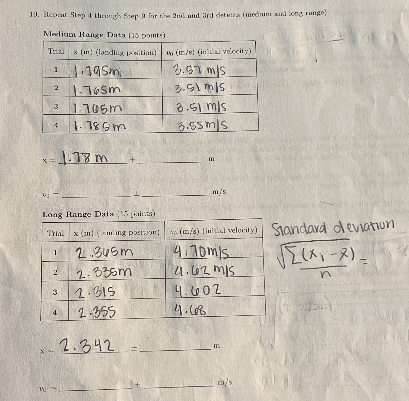  10. Repeat Step 4 through Step 9 for the 2nd and