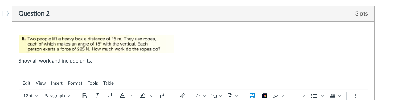 35 L of water per minute irarn a depth of11D m? (1