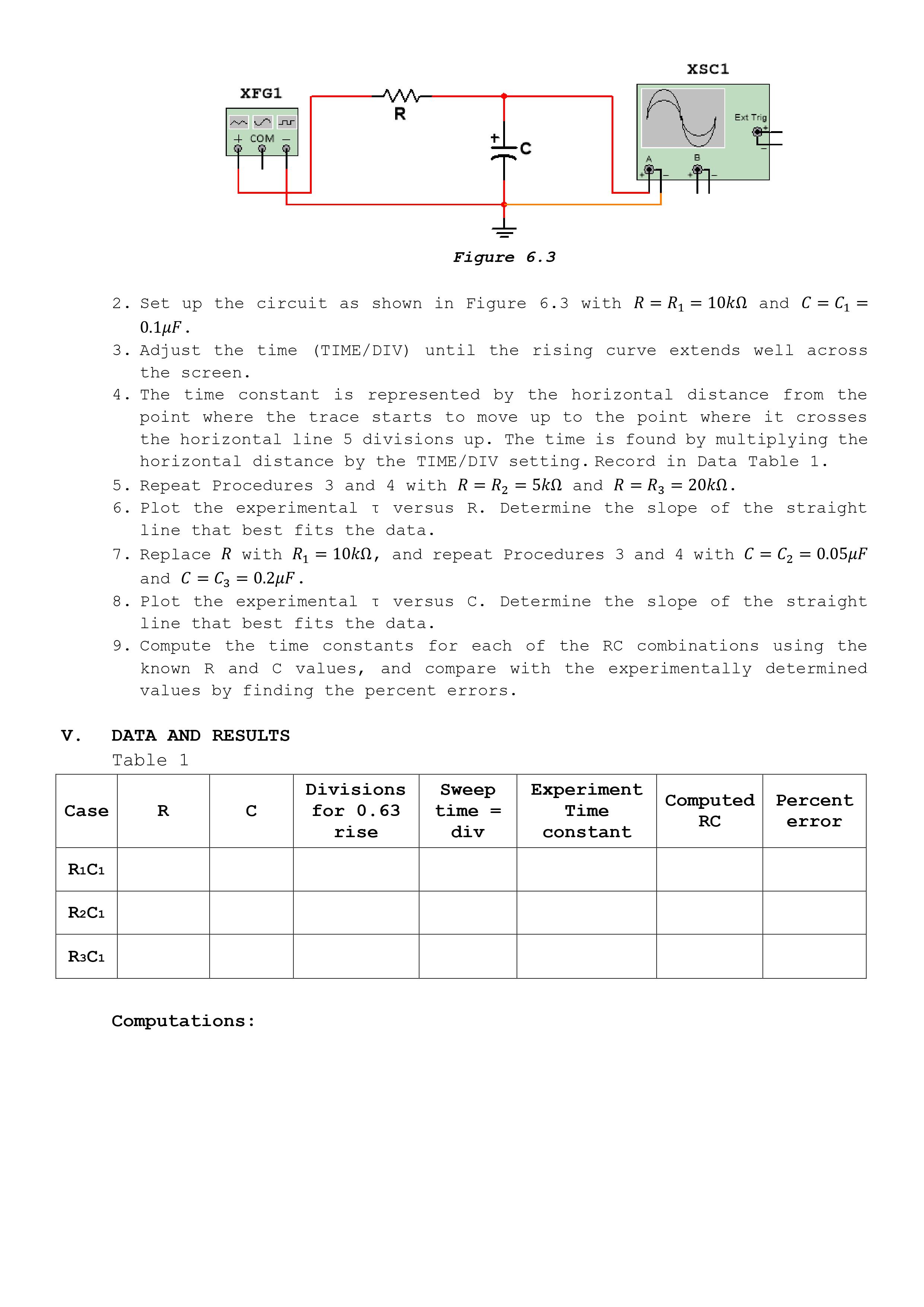 OBJECTIVES I ixp'ain the charging characteristics of a capacitor with ac voltage.
