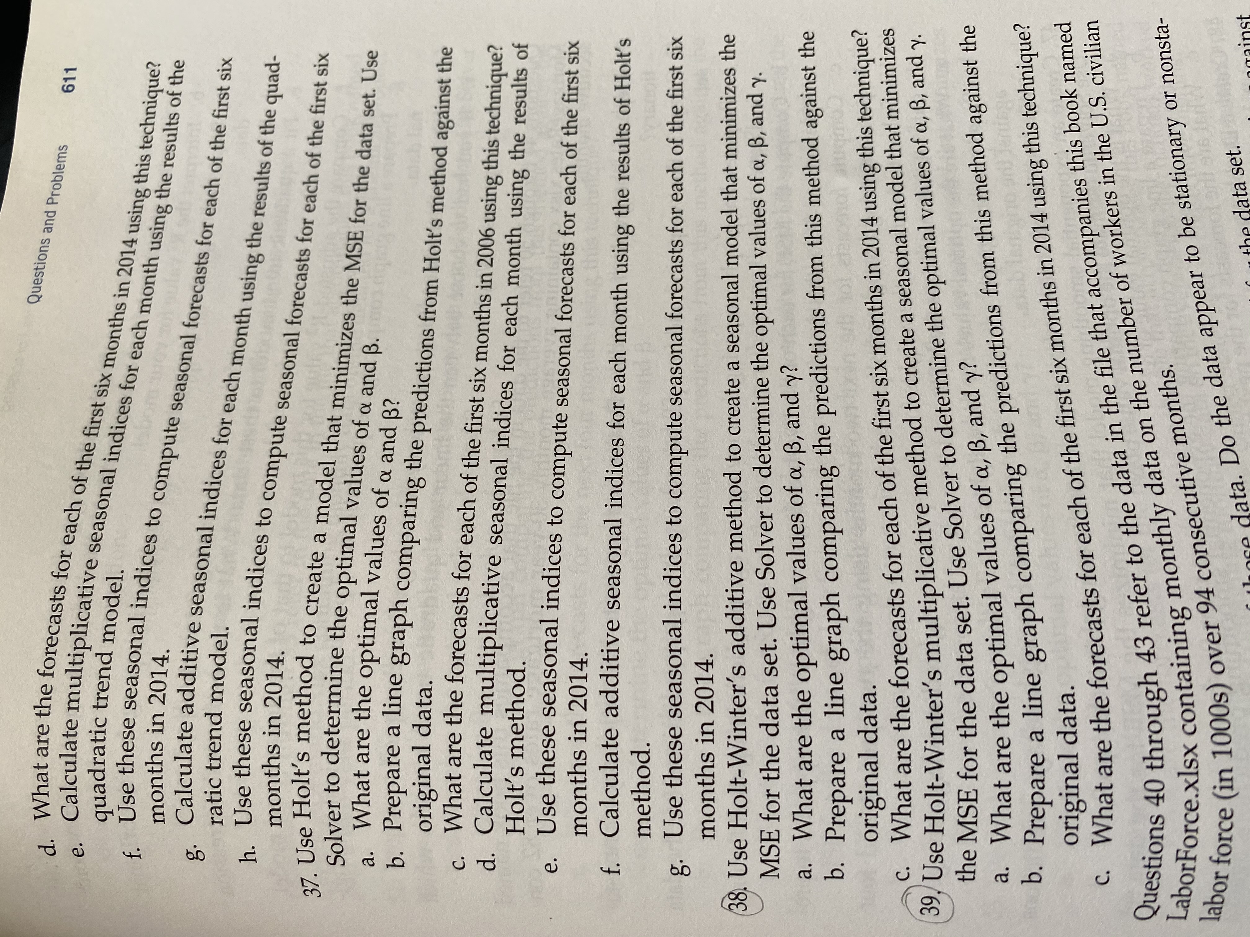  help me with Question number 38 and 39 Questions and Problems