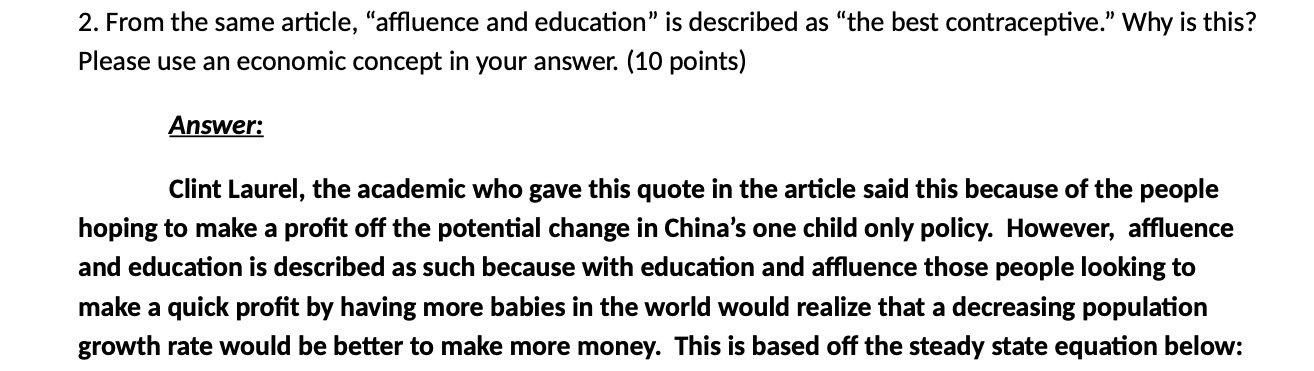  2. From the same article, "affluente and education" is described as