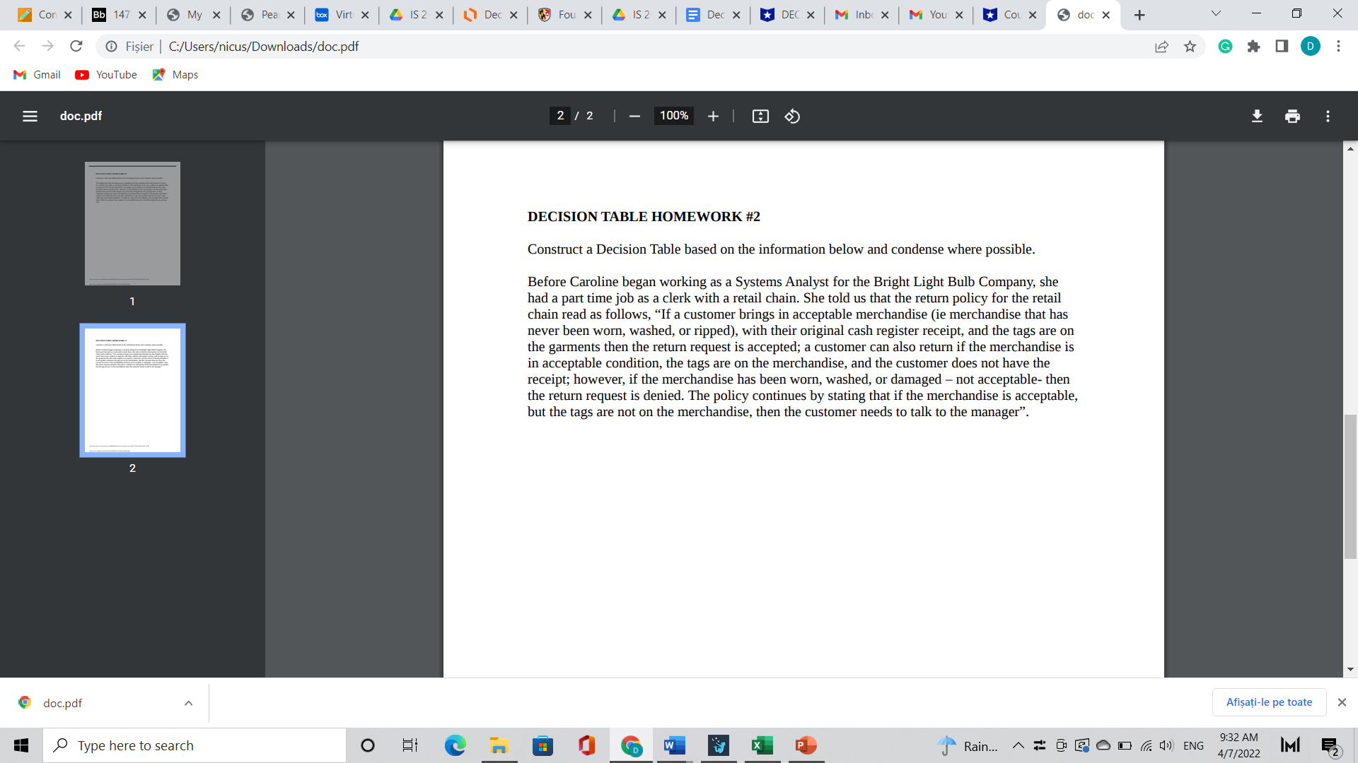 Virt X 4 152 x 7 Dec X Fou X 4 IS2