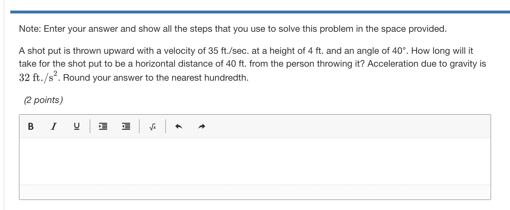 use to solve this problem in the space provided. Lukalu is rappelling