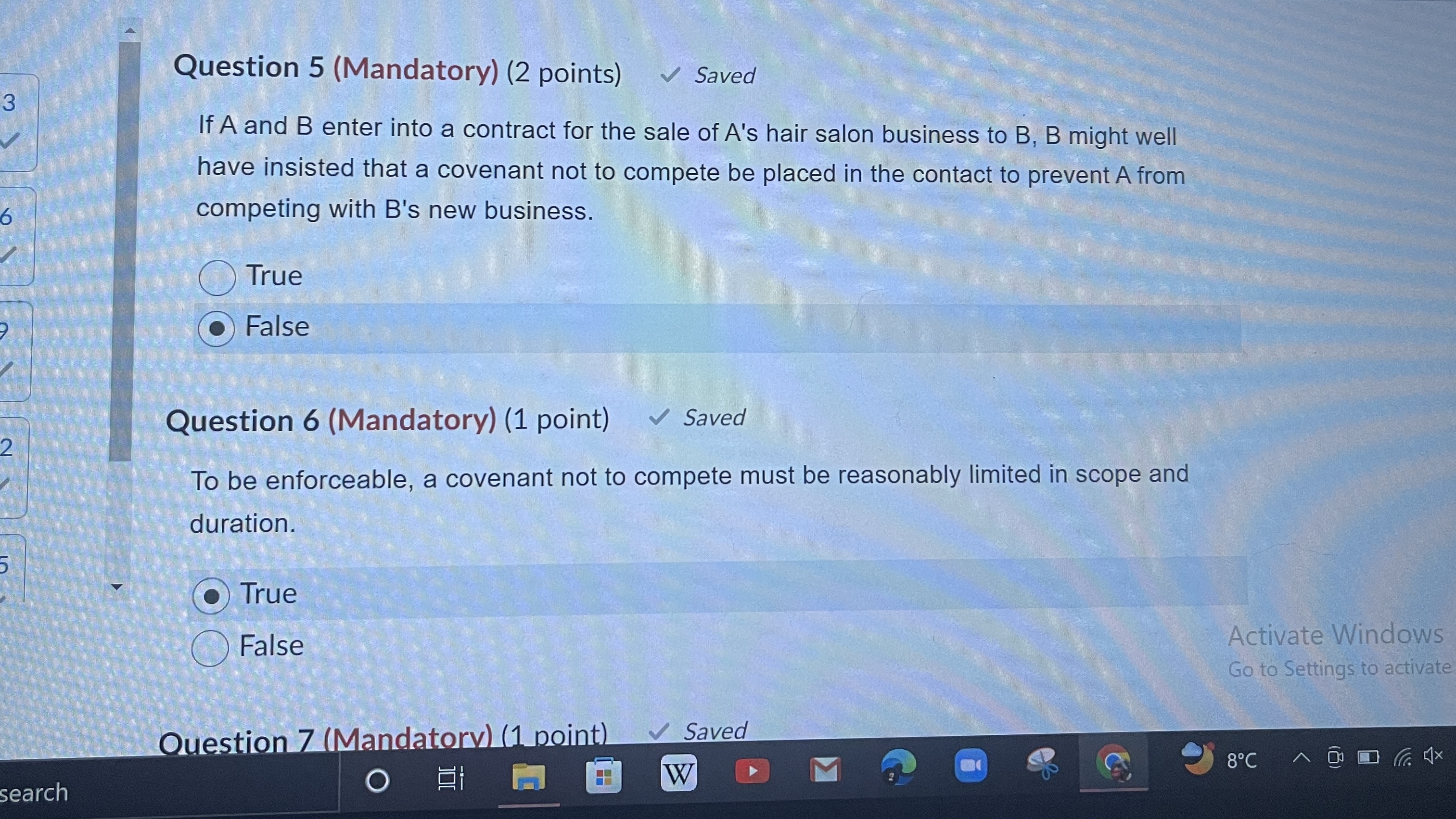 Saved [9 1 2 . . 1 ~/ A statement of opinion