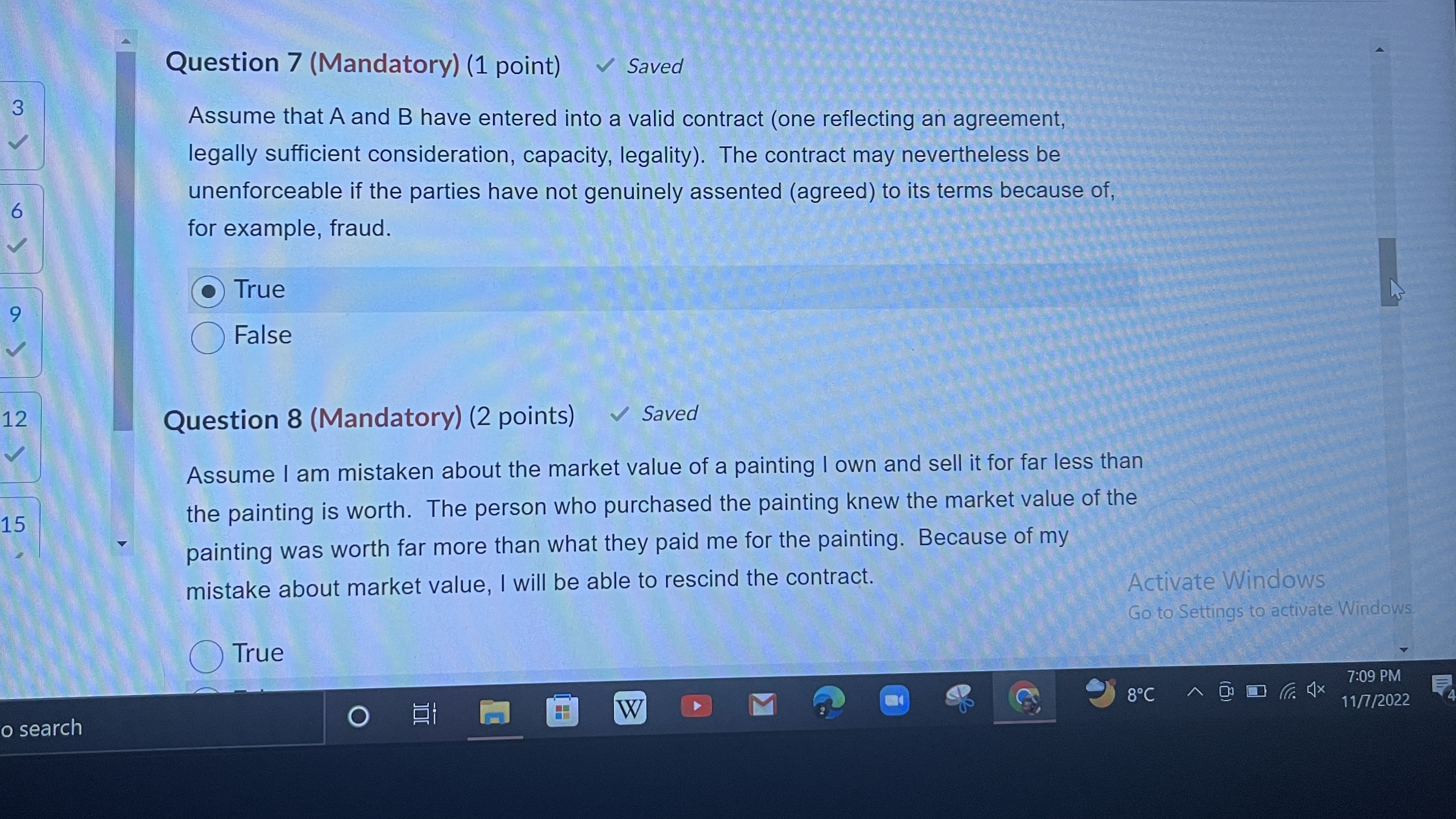 cannot be used as a basis to establish fraud unless the opinion