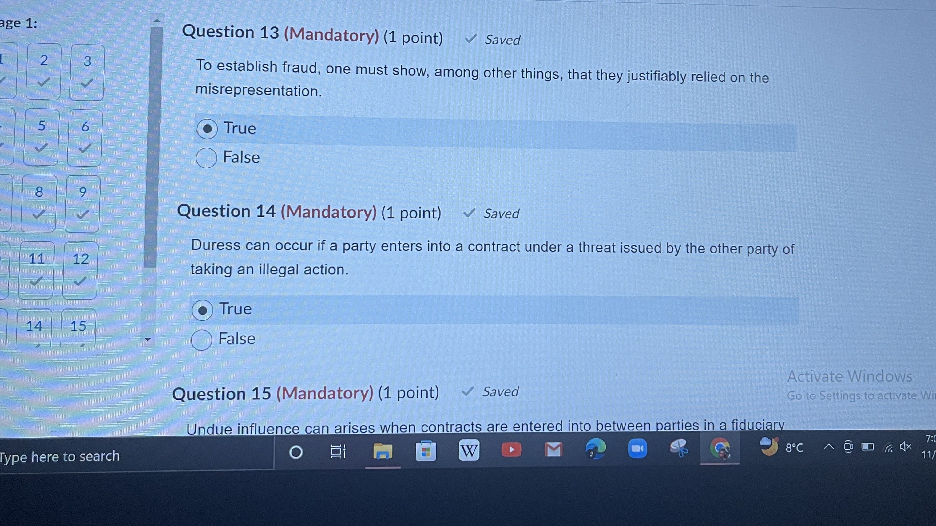 is QJ stated by a person claiming superior knowledge about the subject