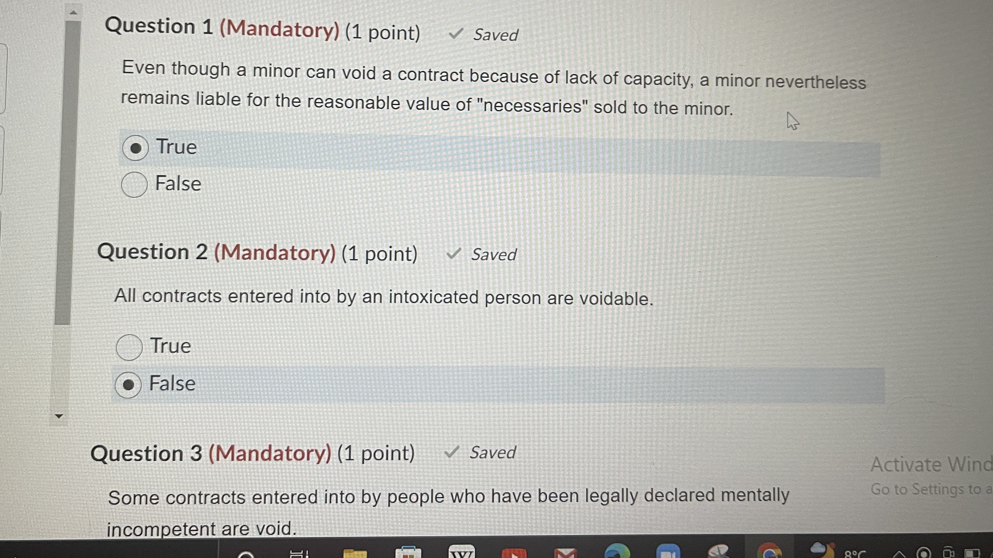 matter of a contract. 4 5\\ @ True J ~/ "' t.