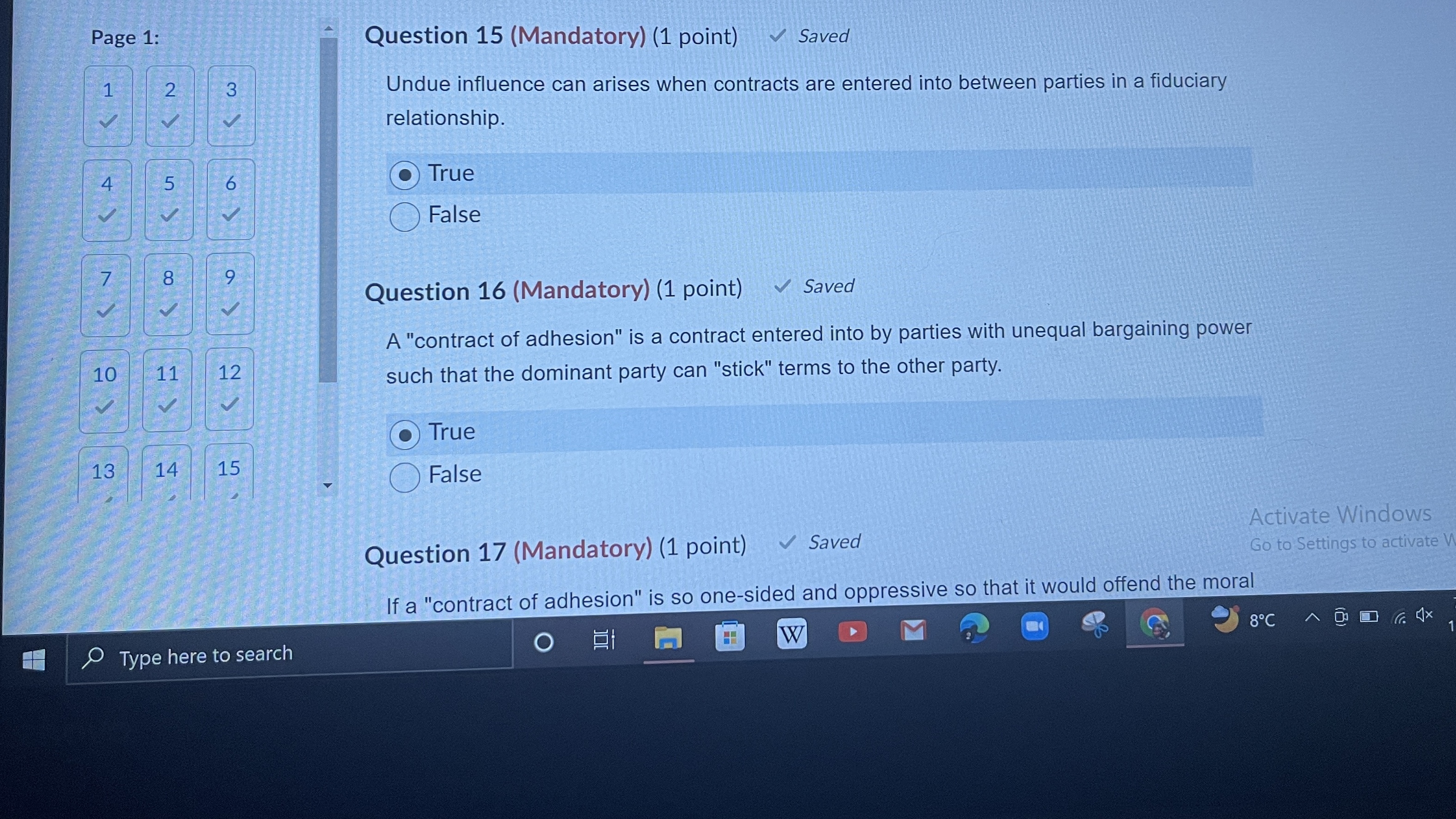 misrepresentation cannot occur by a party's silence or conduct it must be