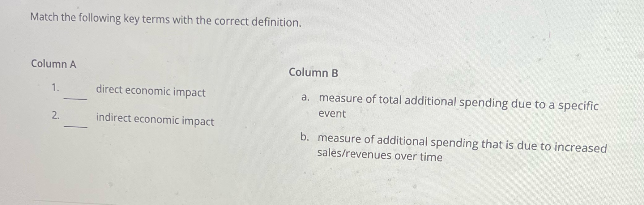 PLEASE HELP UNIT 3 Match the following key terms with the correct