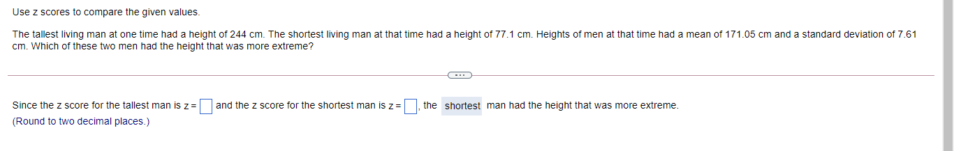 sitting knee heights with a mean of 22.1 in. and a standard