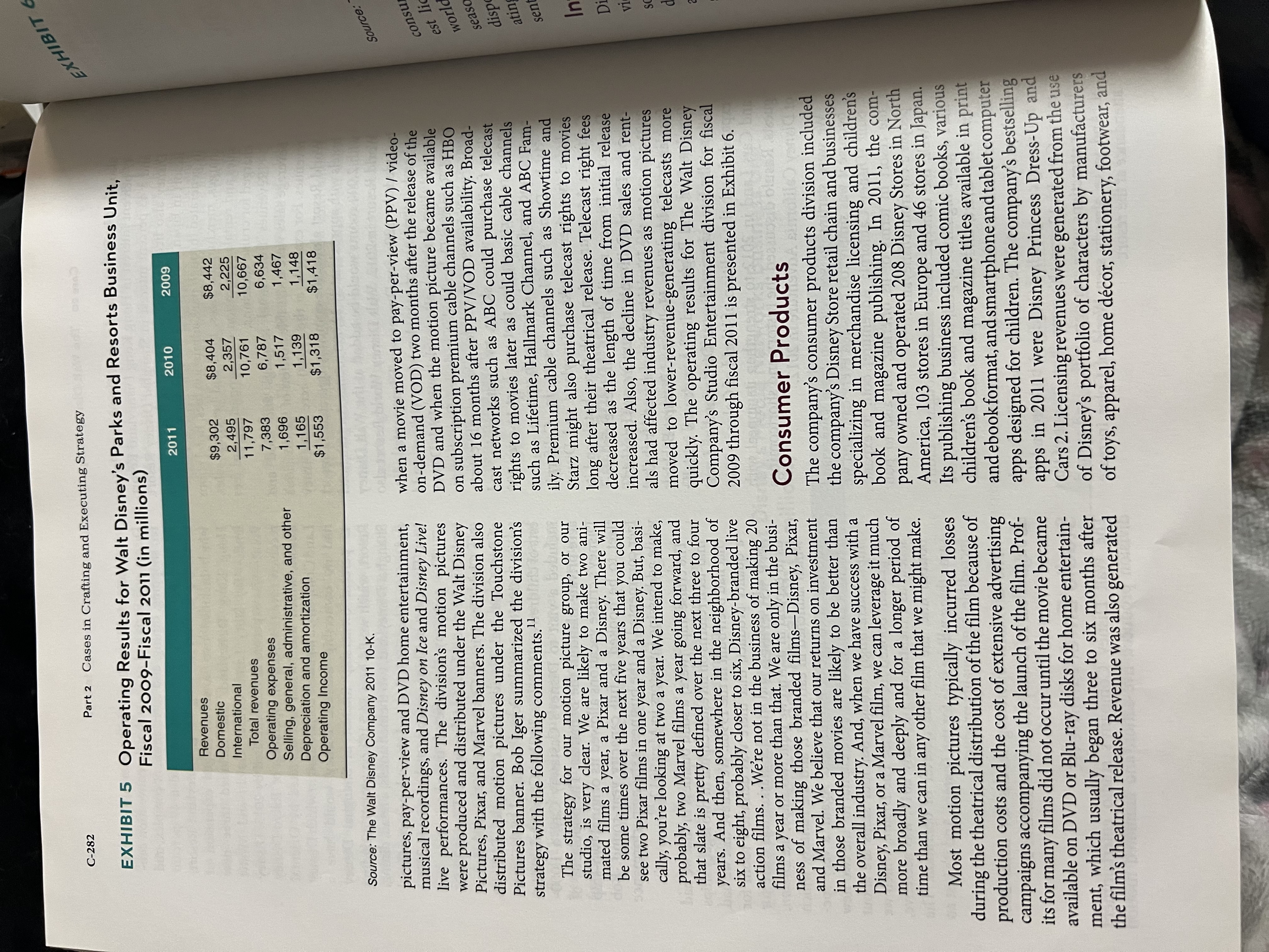 1. State clearly the main problem or challenge that management faces and