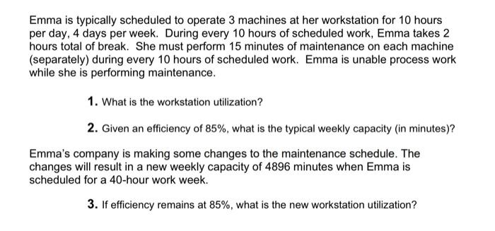  please complete 1,2, and 3. Ans choices are given for 1