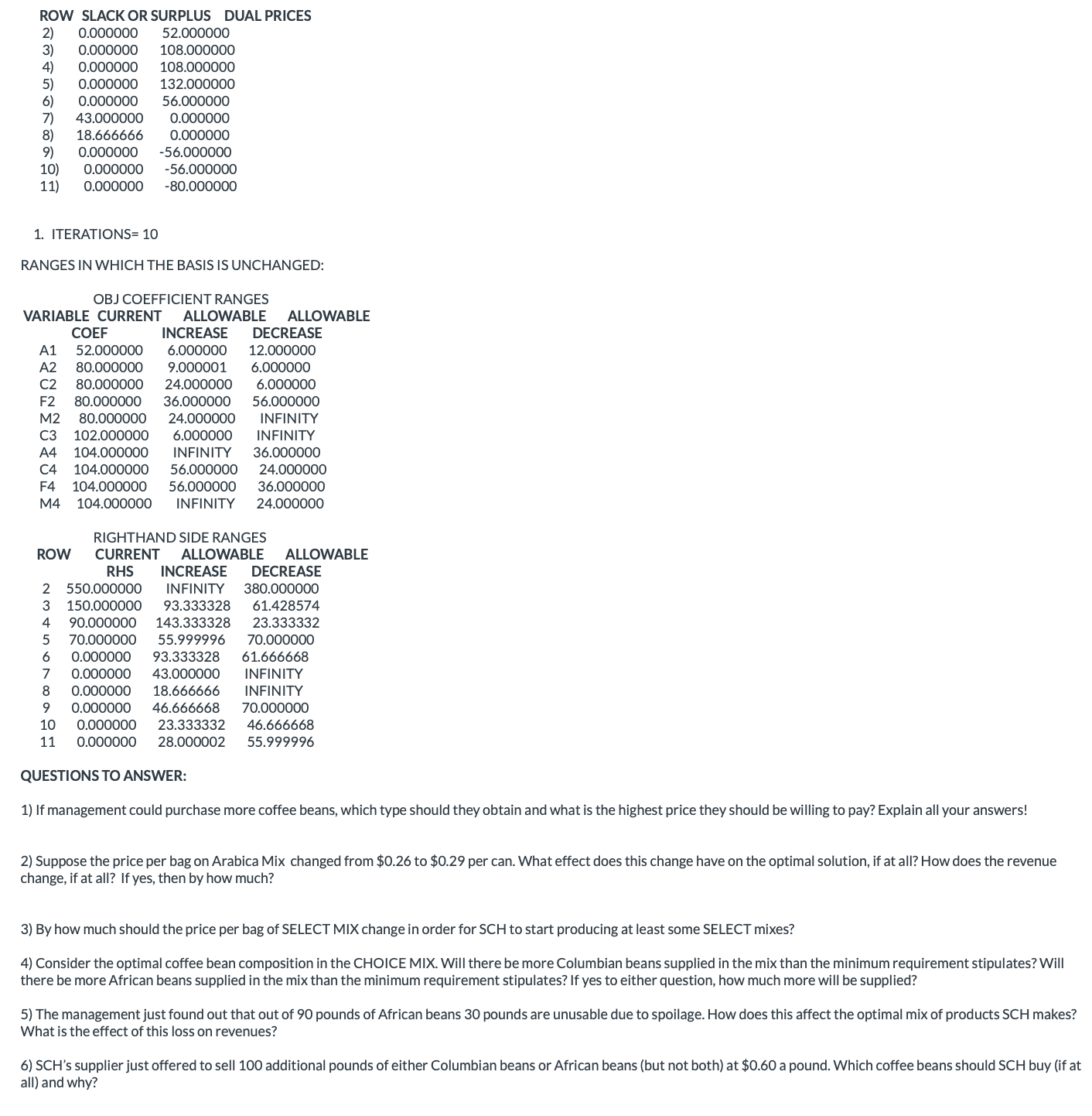 is a large coffee retailer who sells many fancy brands of coffee.