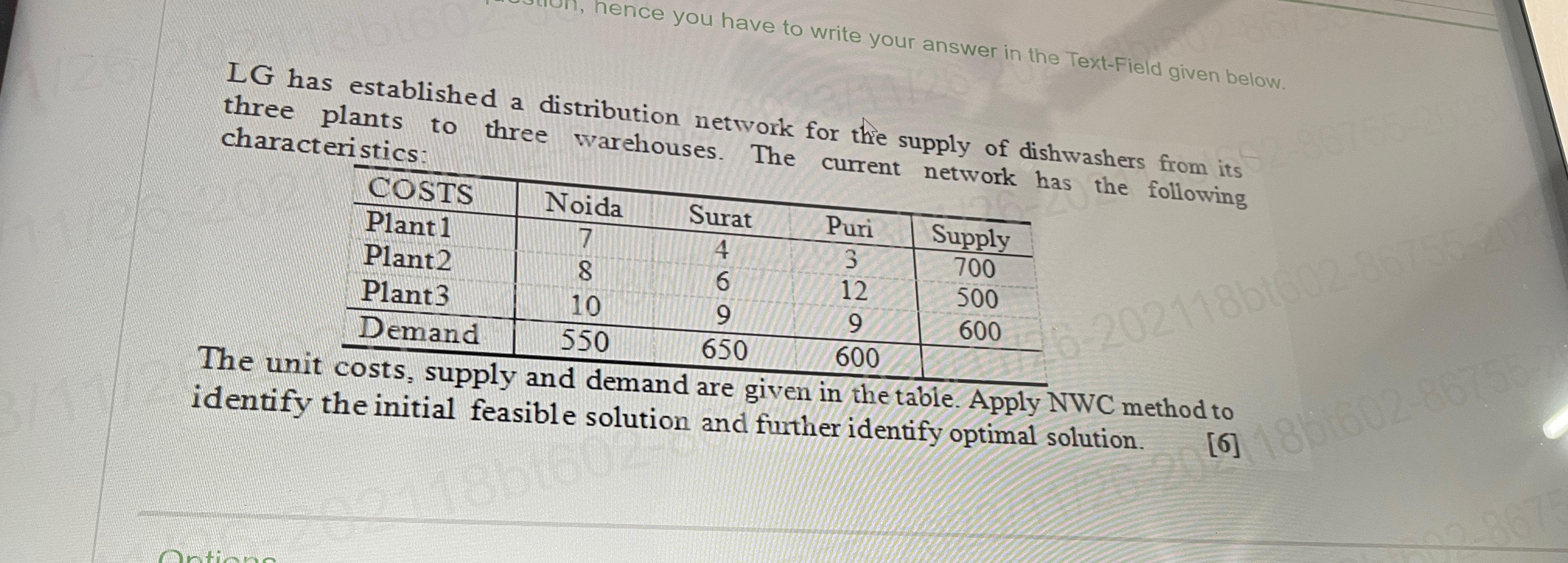  hence you have to write your answer in the Text-Field given