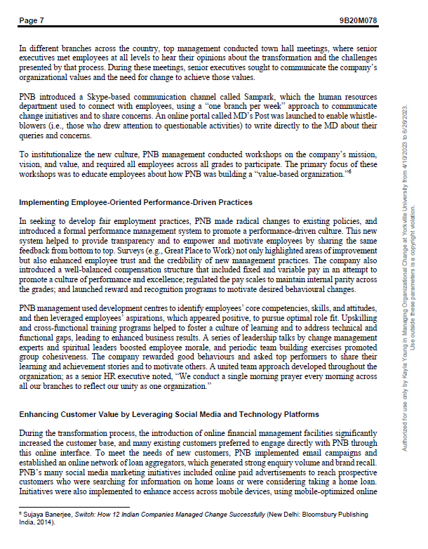 planProject Kshitiy. This plan included revamping business processes by creating and implementing