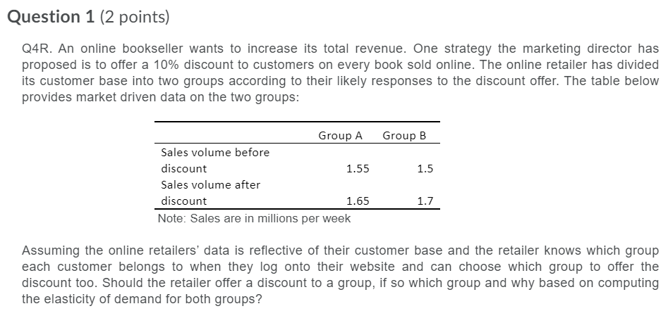 Microeconomic Analysis practice questions: Please see below: Question 1 (2 points) 04R.