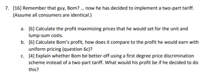 Please Show Work "L [16] Remember that guy, Bom? now he has