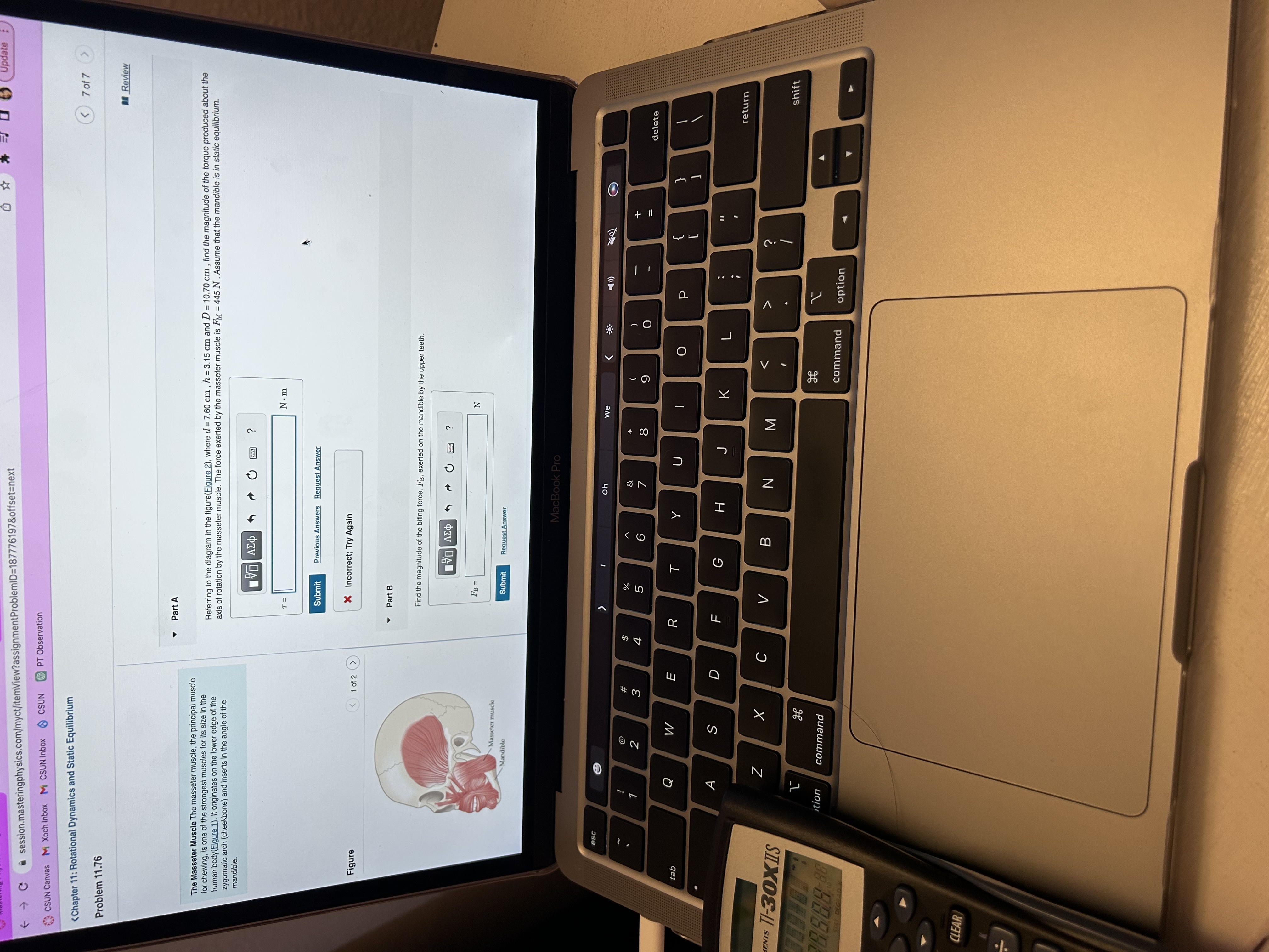  Update : F - C a session.masteringphysics.com/myct/itemView?assignmentProblemID=187776197&offset=next CSUN Canvas Mi Xoch