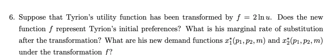 cream (good 1) and chocolate (good 2). Denote by ($1,222) 6 X