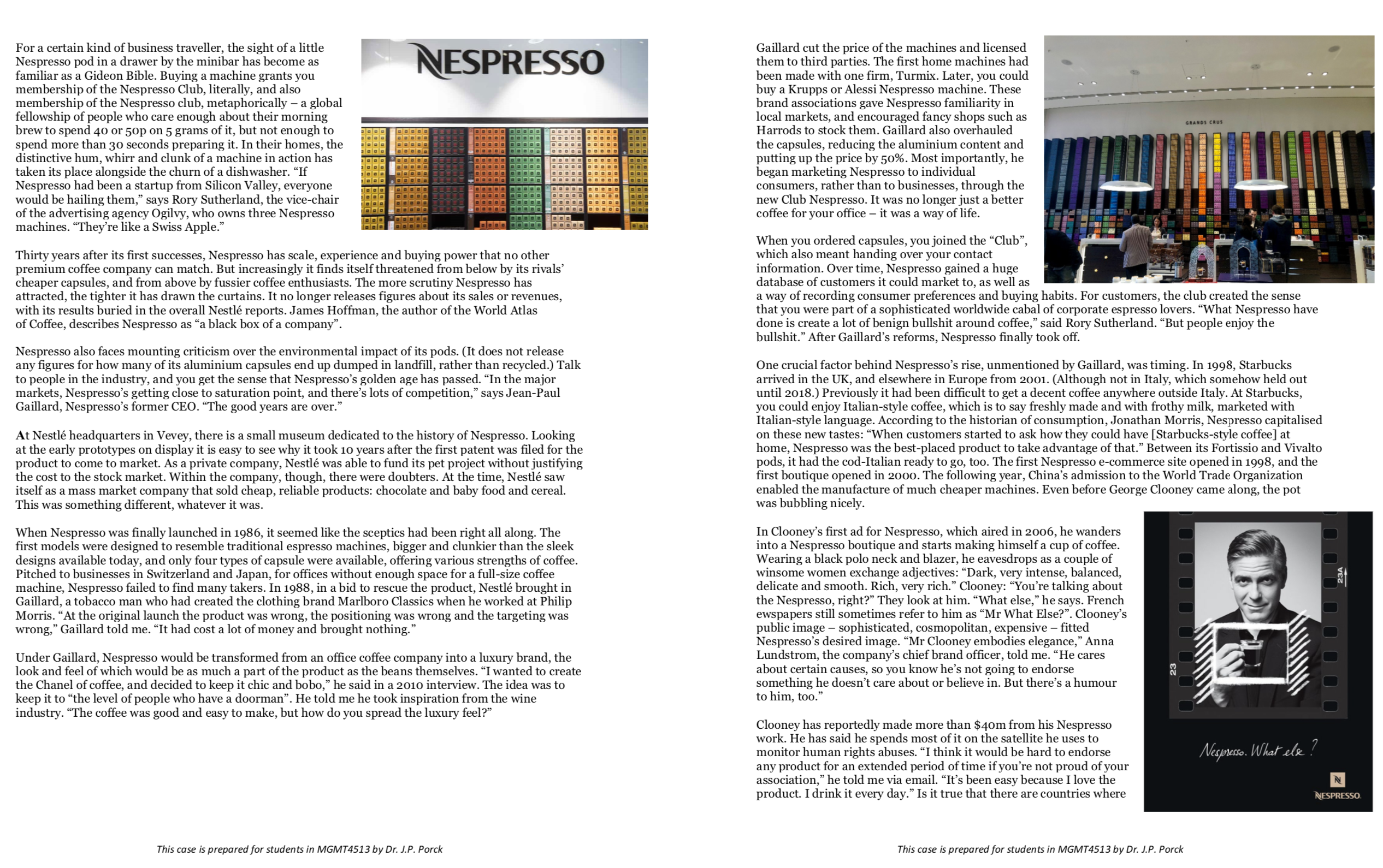 other coffee companies and what factors make them unique in their Industry.