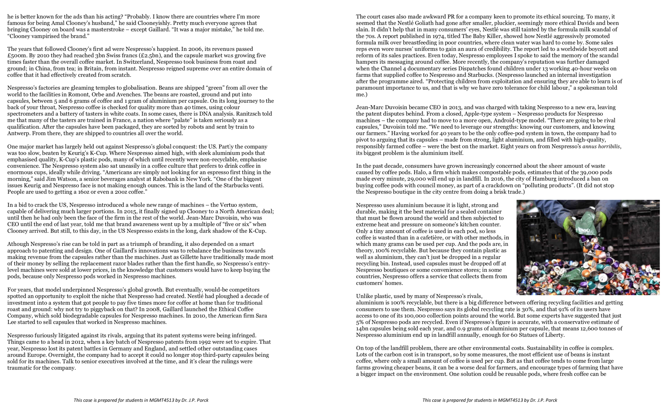 ow Nes - resso's coffee revolution Nestle's sleek, chic capsule system changed