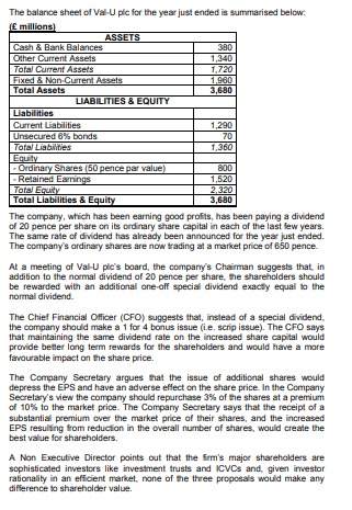 are currently trading at a market price of 800 pence each. The