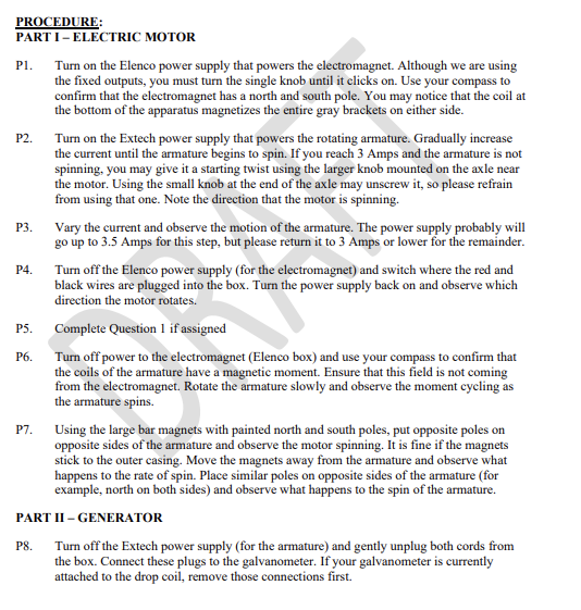 as A1, A2, A3, etc. also explain each anaylis step as well.