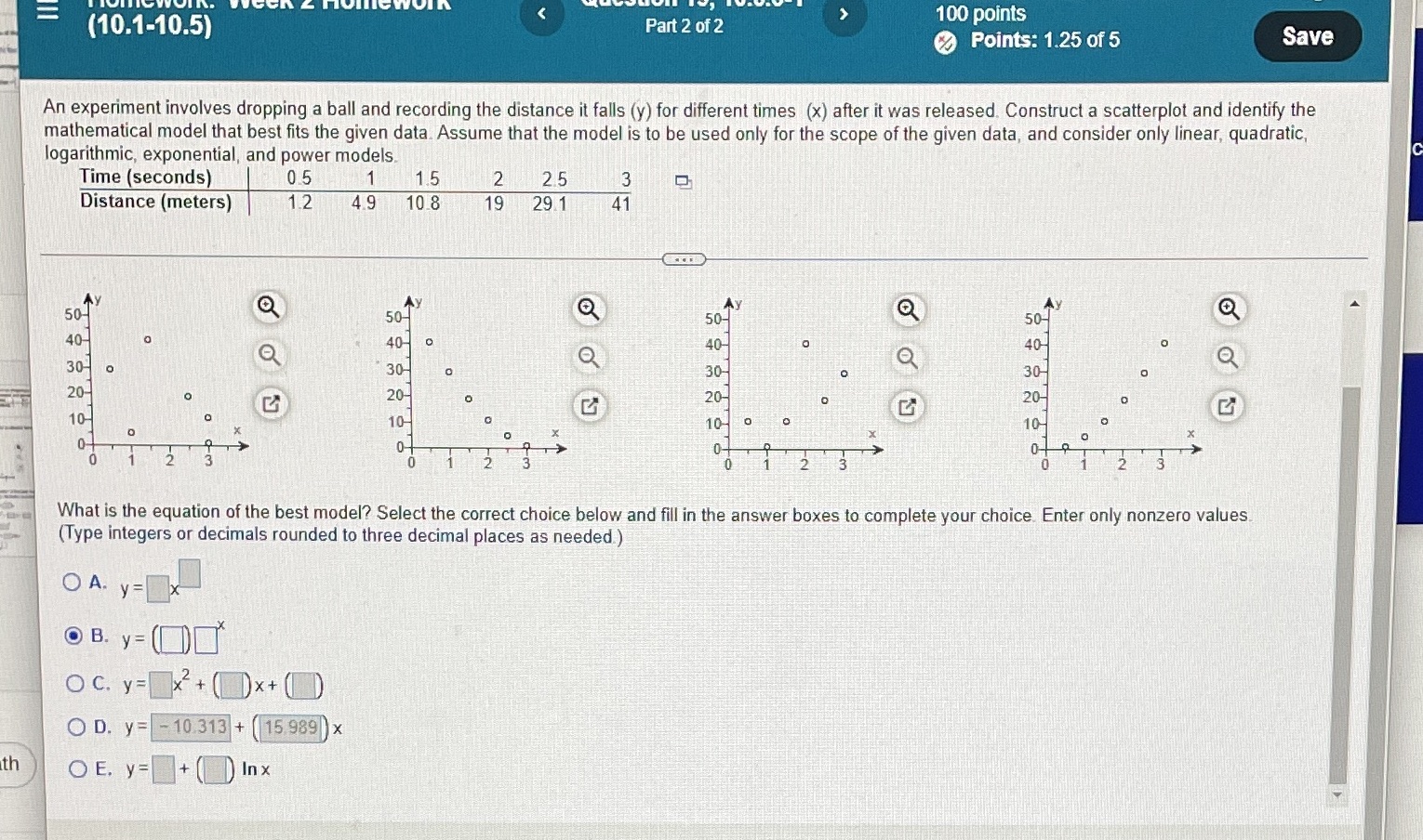 The answers I have selected & typed in are wrong. Please let