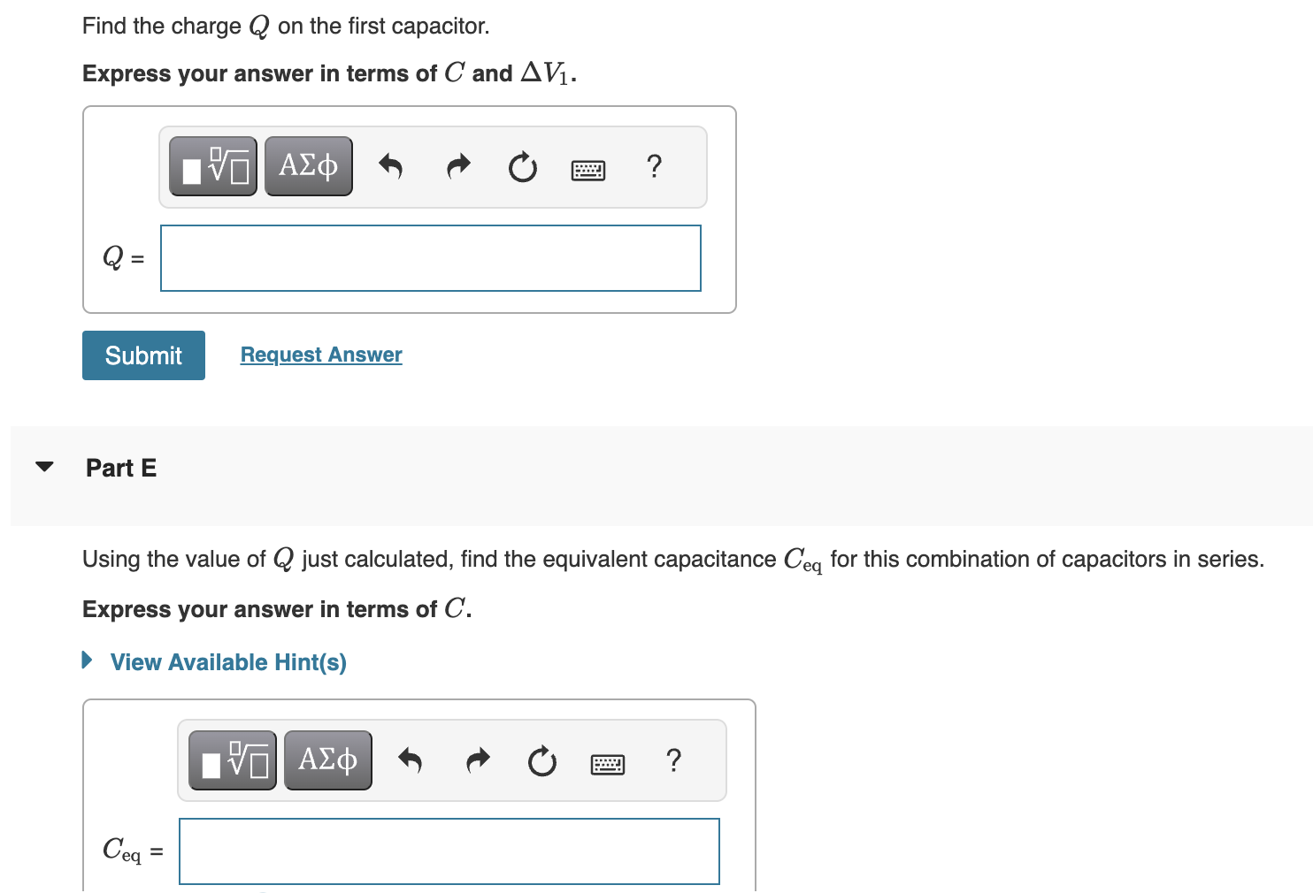 what are the voltages across the To understand how to calculate capacitance,