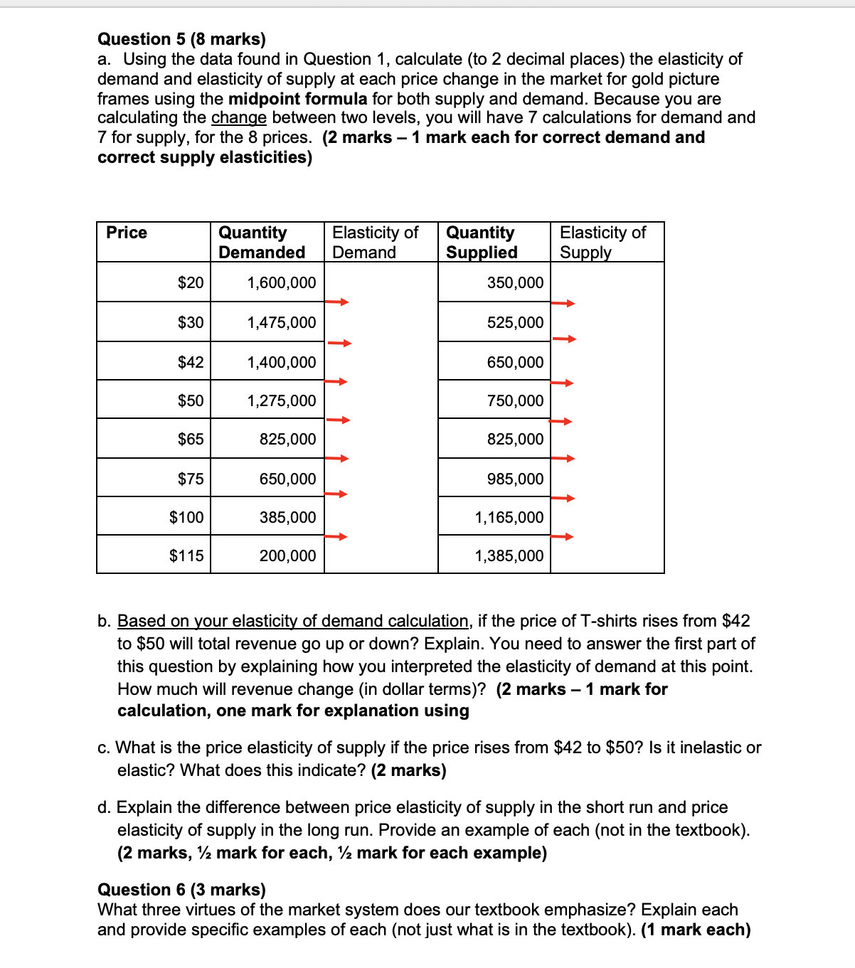 your answers. Include a cover page with your name, student number, course