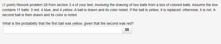 show work {1 point} Rework problem 28 from section 3.4 of your
