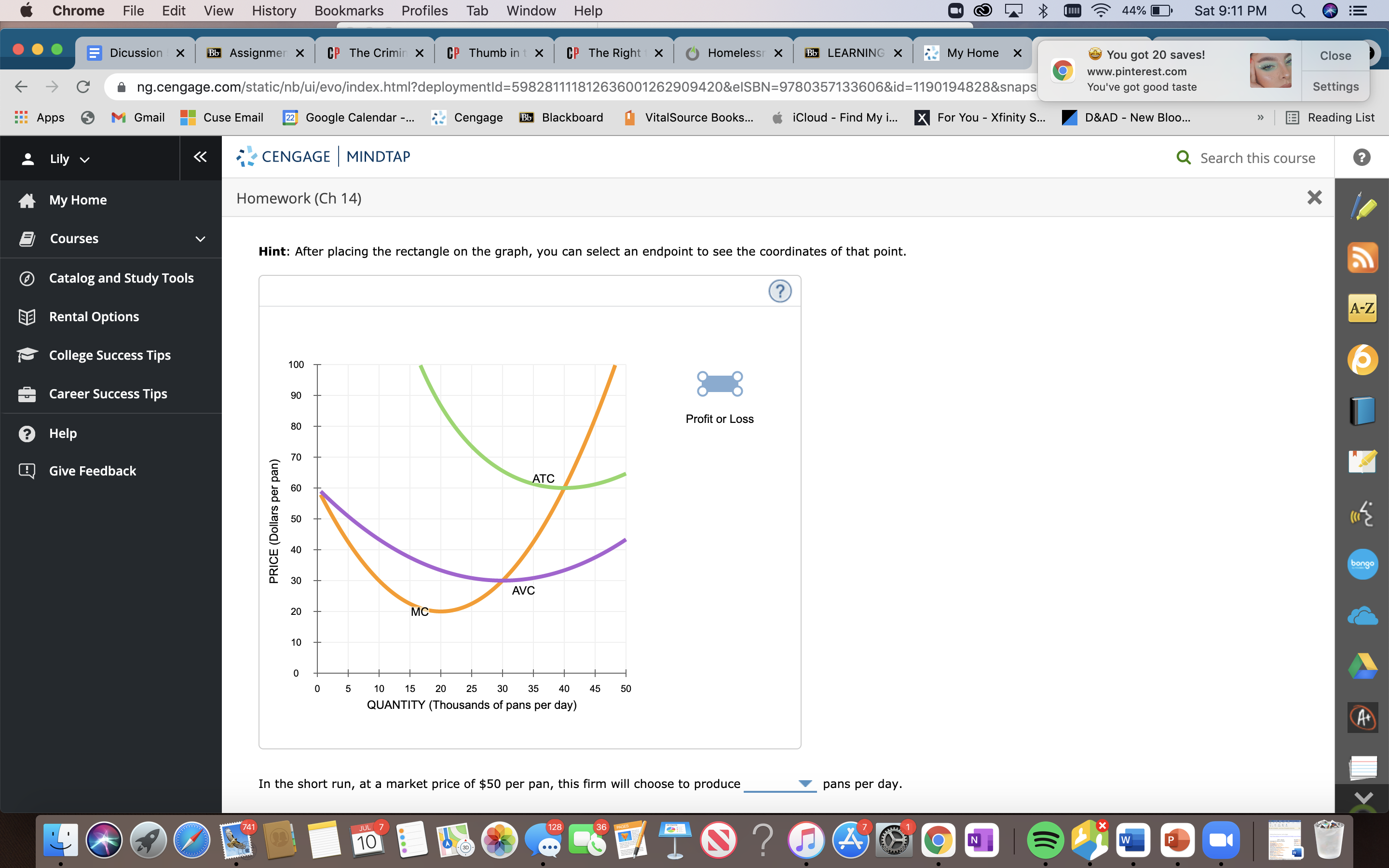 Chrome File Edit View History Bookmarks Profiles Tab Window Help $
