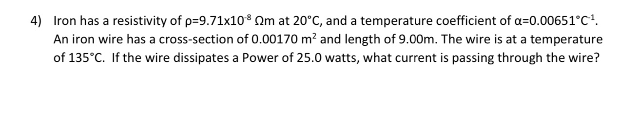 Please solve using college algebra and please draw a picture 4) Iron