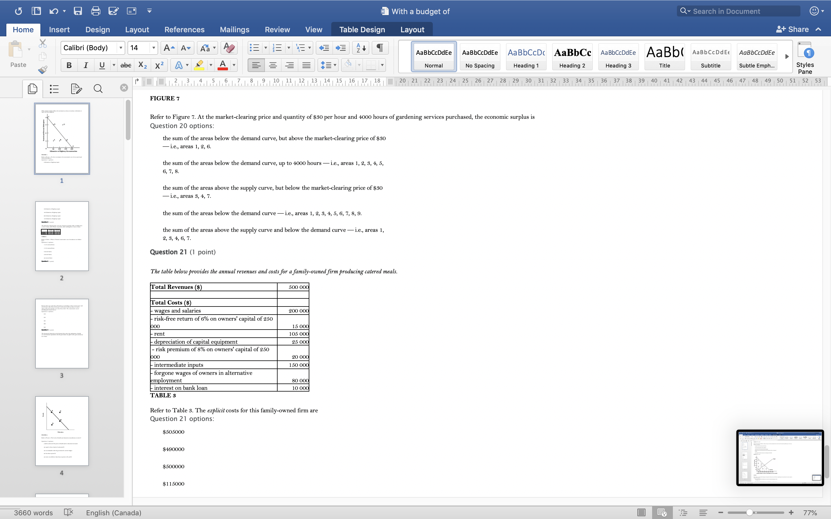 The downward-sloping line in the diagram below shows the combinations of health