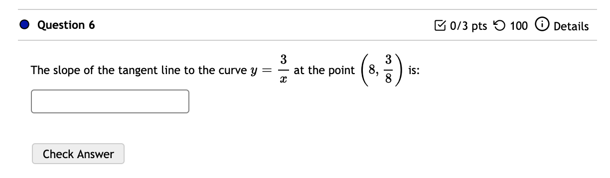other words, choose x-values that are getting closer and closer to 3