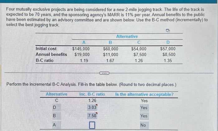i need help, i dont know how to get the Inc. B-C