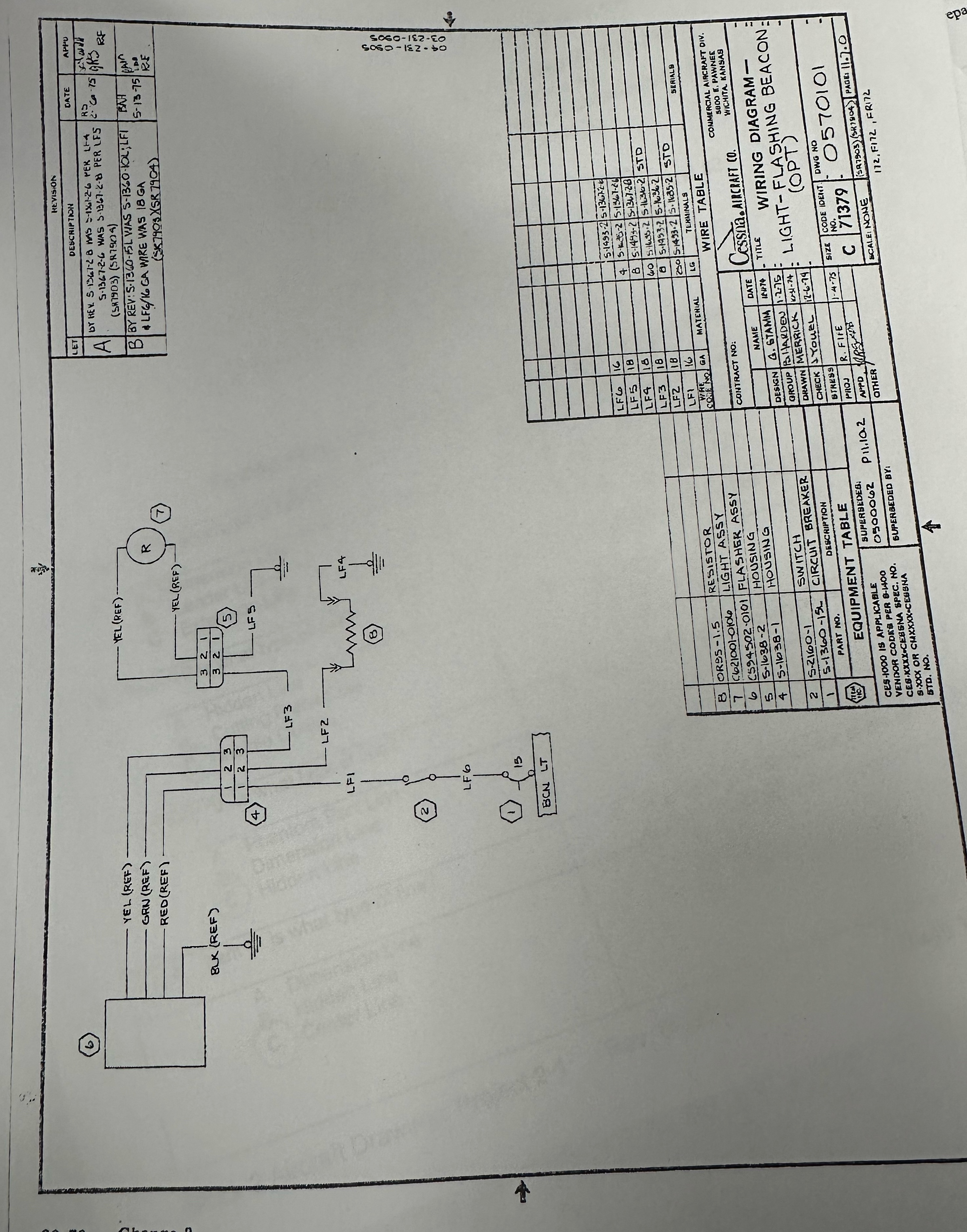 4. What is the drawing number for this latest version of the