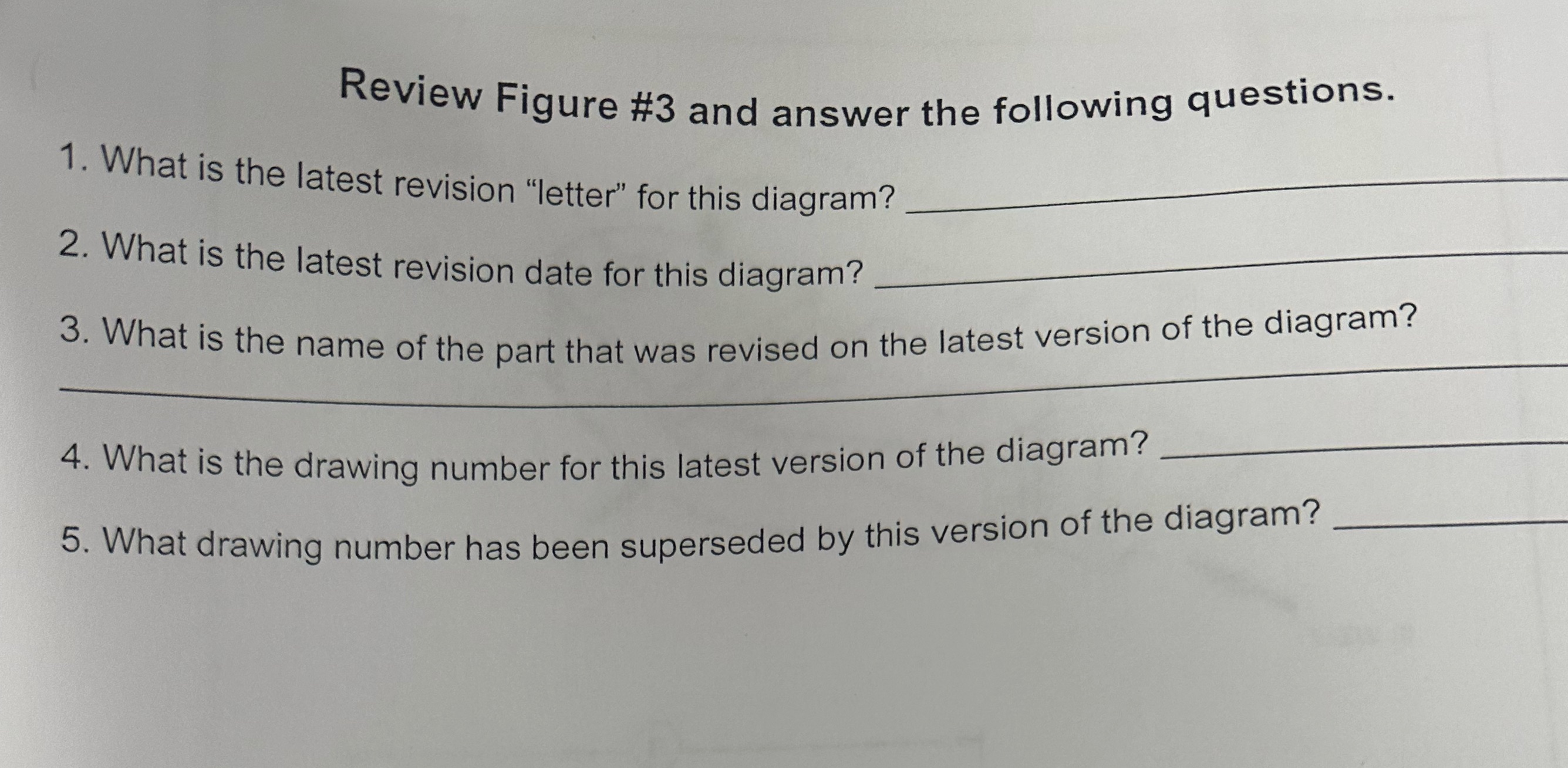 diagram?5. What drawing number has been superseded by this version of the