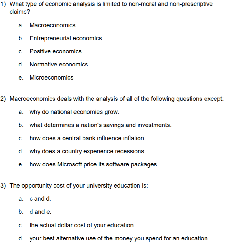 3 units of output is $20. The TVC of producing 4 units