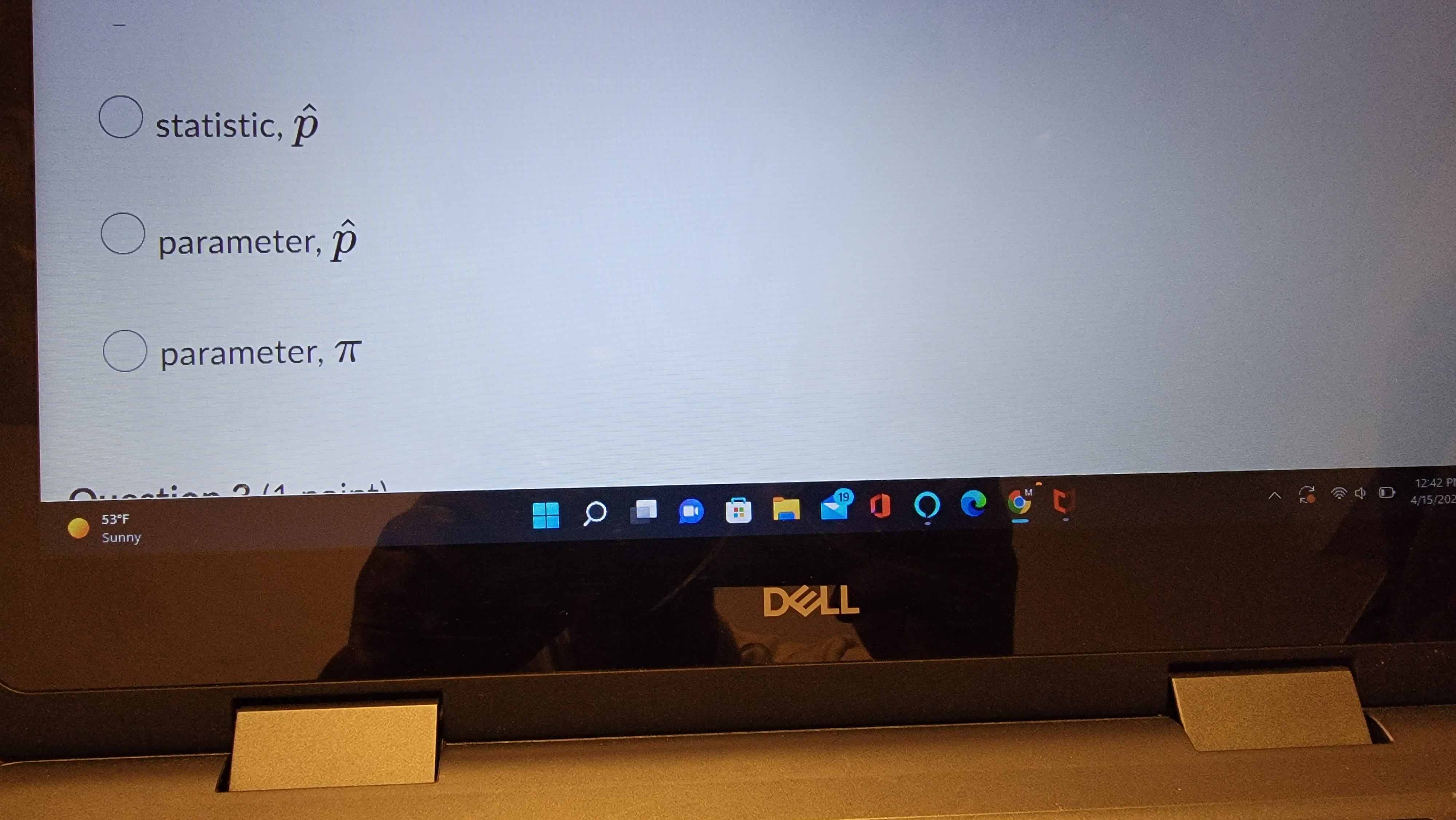 53-F 4/15/2022 Sunny DELLO parameter, p O statistic, s O parameter, IT