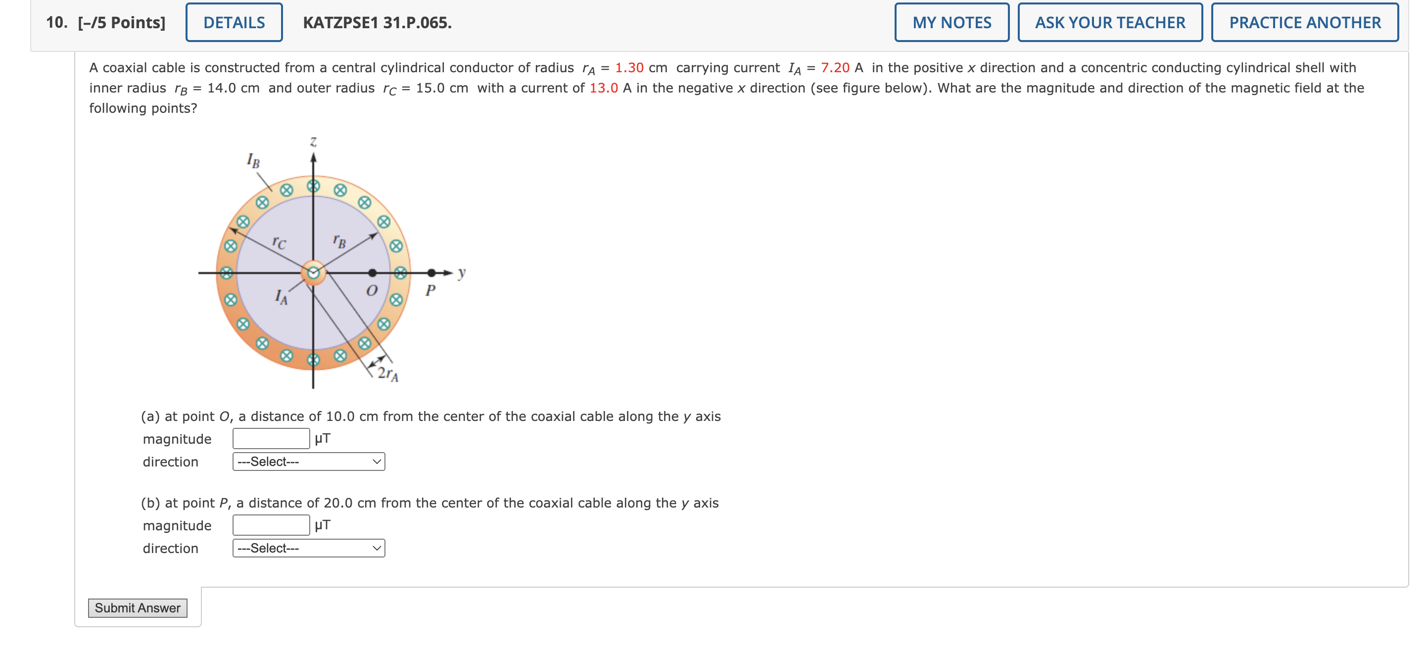  10. [-/5 Points] DETAILS KATZPSE1 31.P.065. MY NOTES ASK YOUR TEACHER