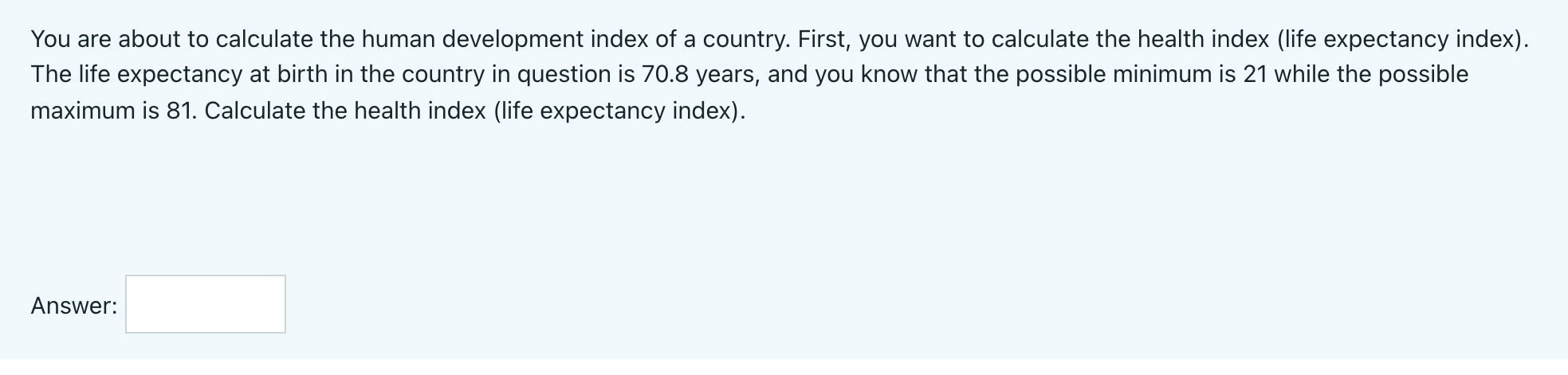 Please answer without showing the working as I just need to make