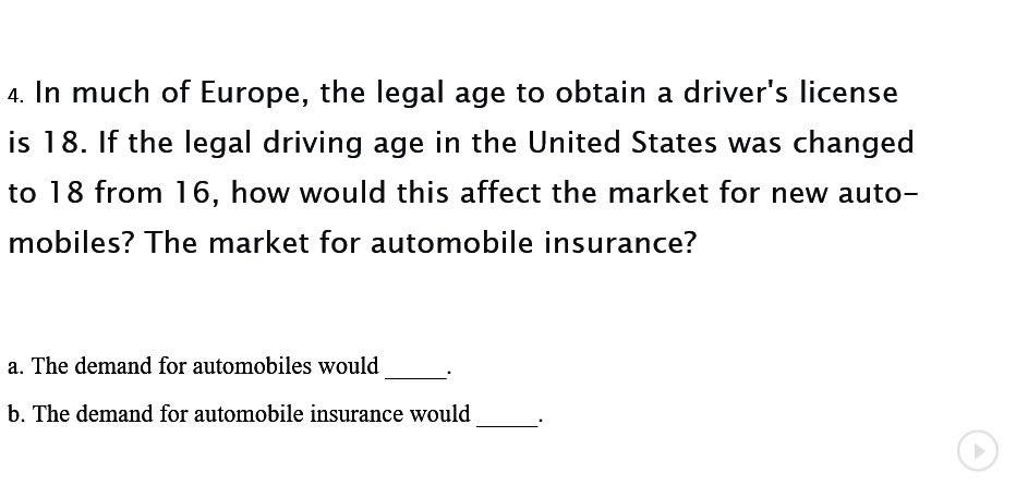 normative statements and which are positive statements? 1. When the price of